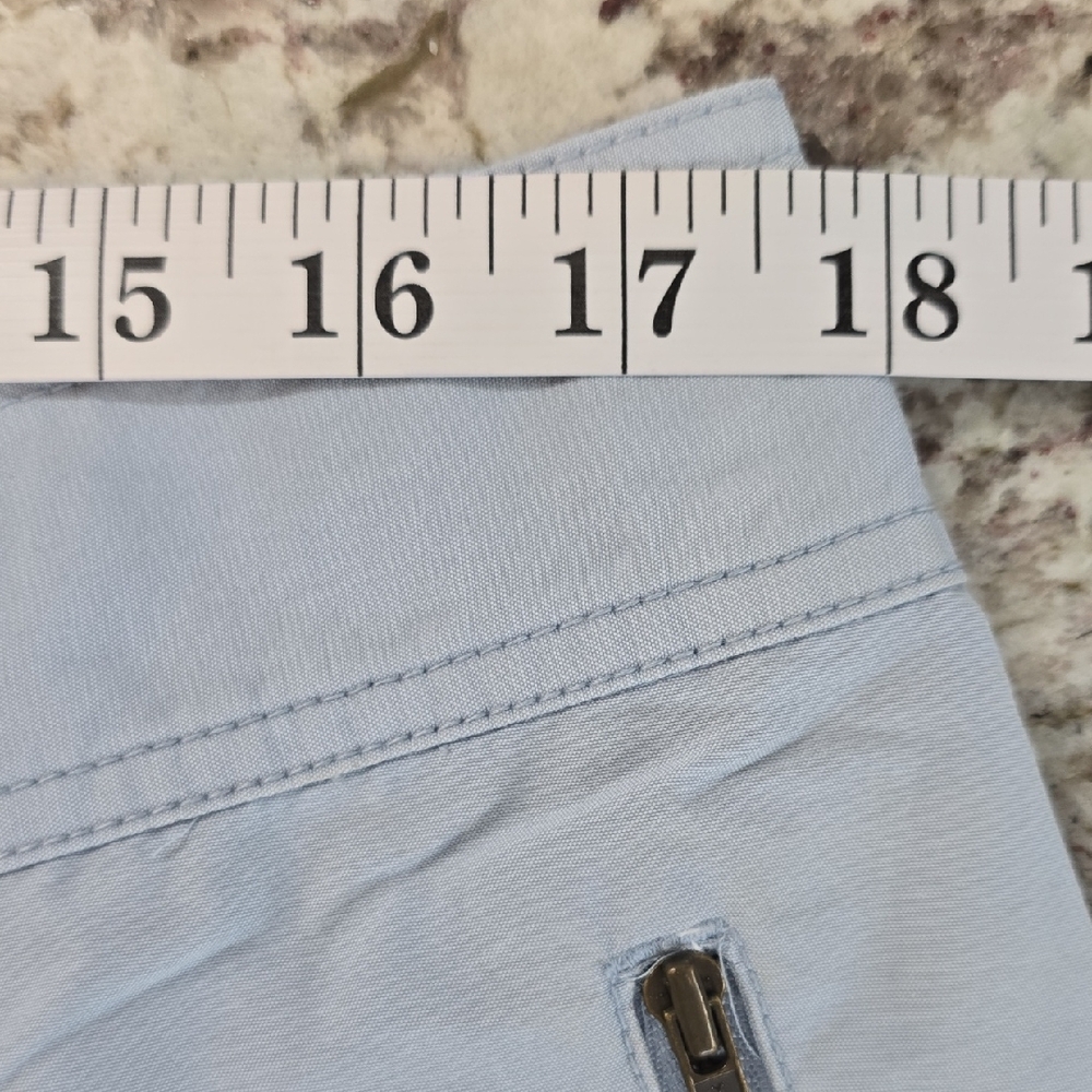 Vintage Venezia Light Blue Cargo Pants NWT Size 14 - Picture 6 of 15
